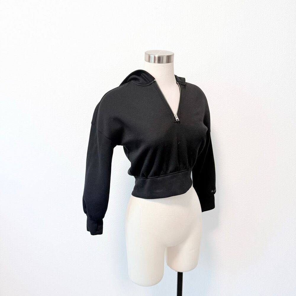 Abercrombie and Fitch cropped hooded sweatshirt, zipper pullover 9-10